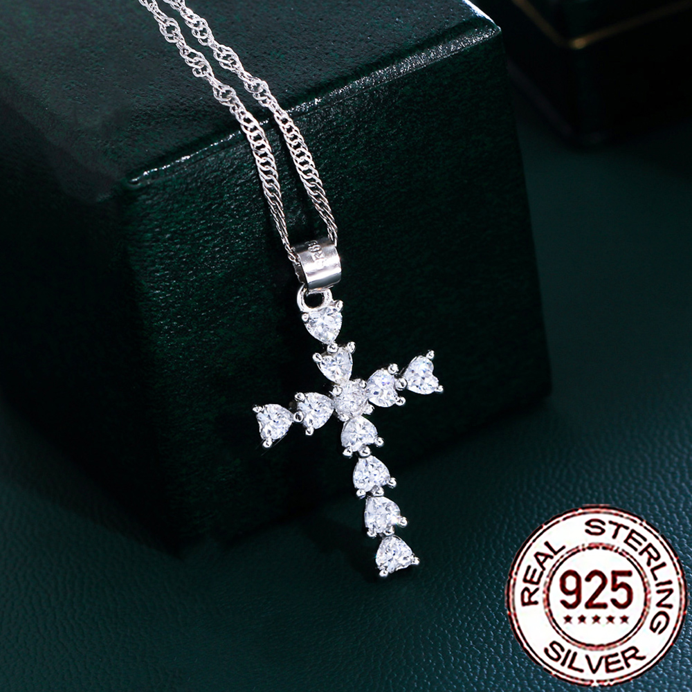 Xcm Chain - CWWZircons Colar de prata esterlina 925