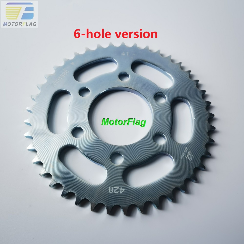 428 Chain - Pinhão Traseiro 428-41T (Novo Tipo, Versão