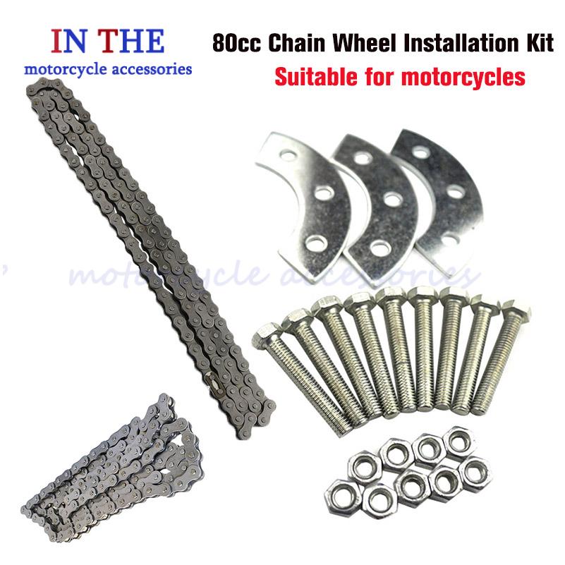 Para 49cc 50cc 66cc 80cc 415 c - Bicycle Chain avaliação e preço