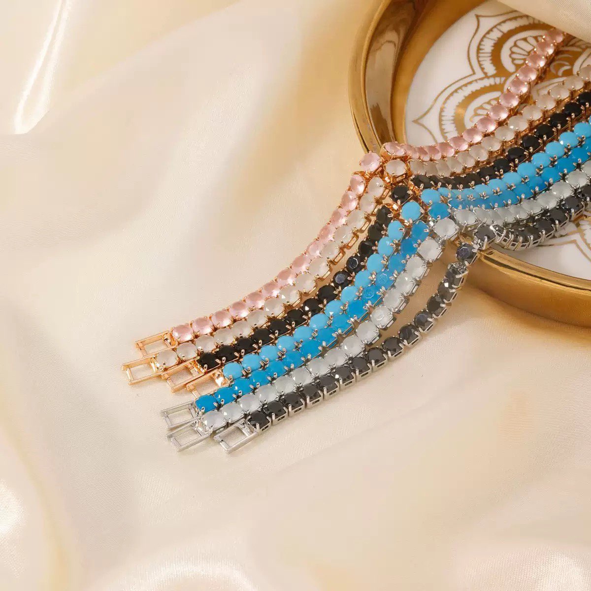 Pulseira de zircônia em pó com - Xcm Chain avaliação e preço